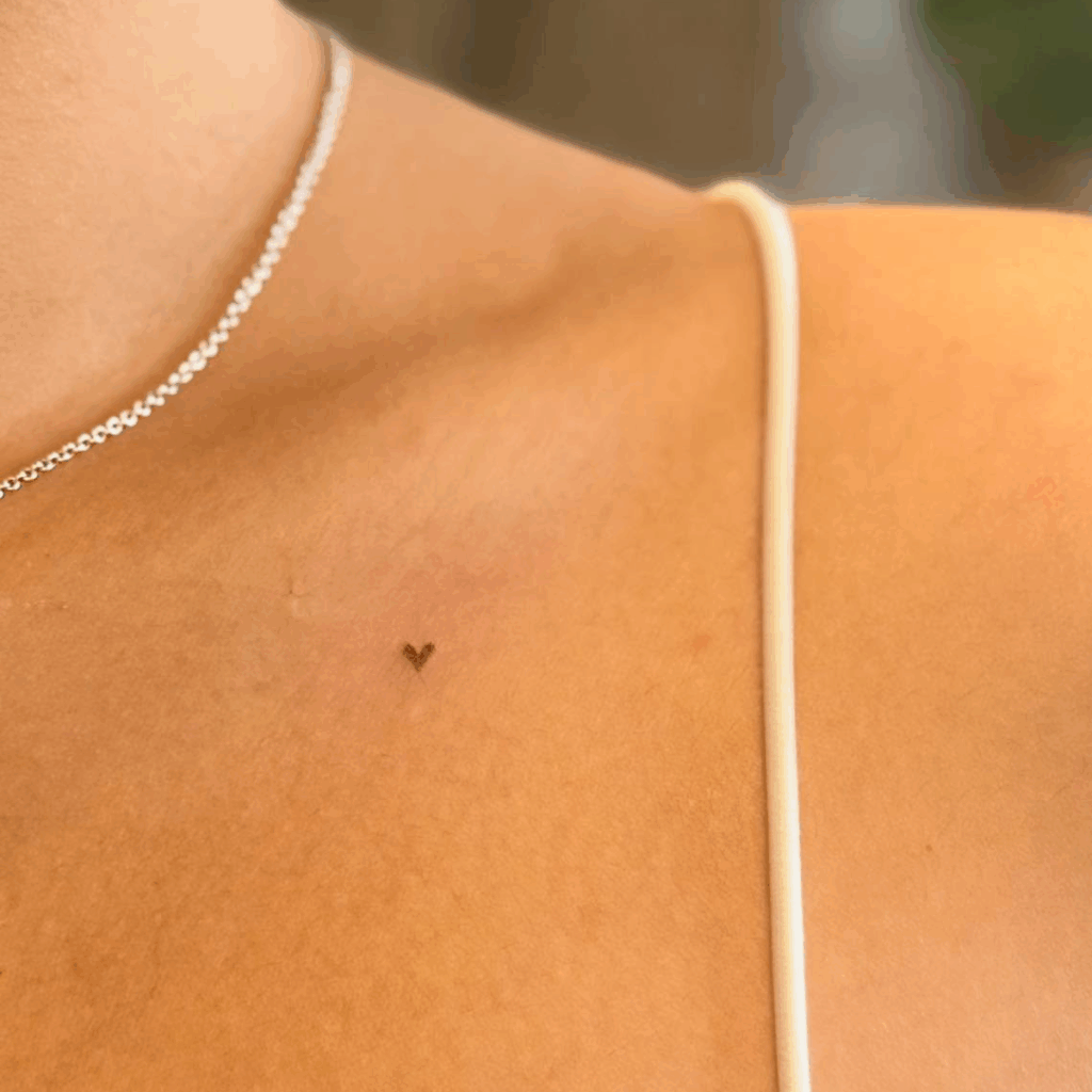 Tiny Heart Tattoo Tattoo Fort Lauderdale Florida